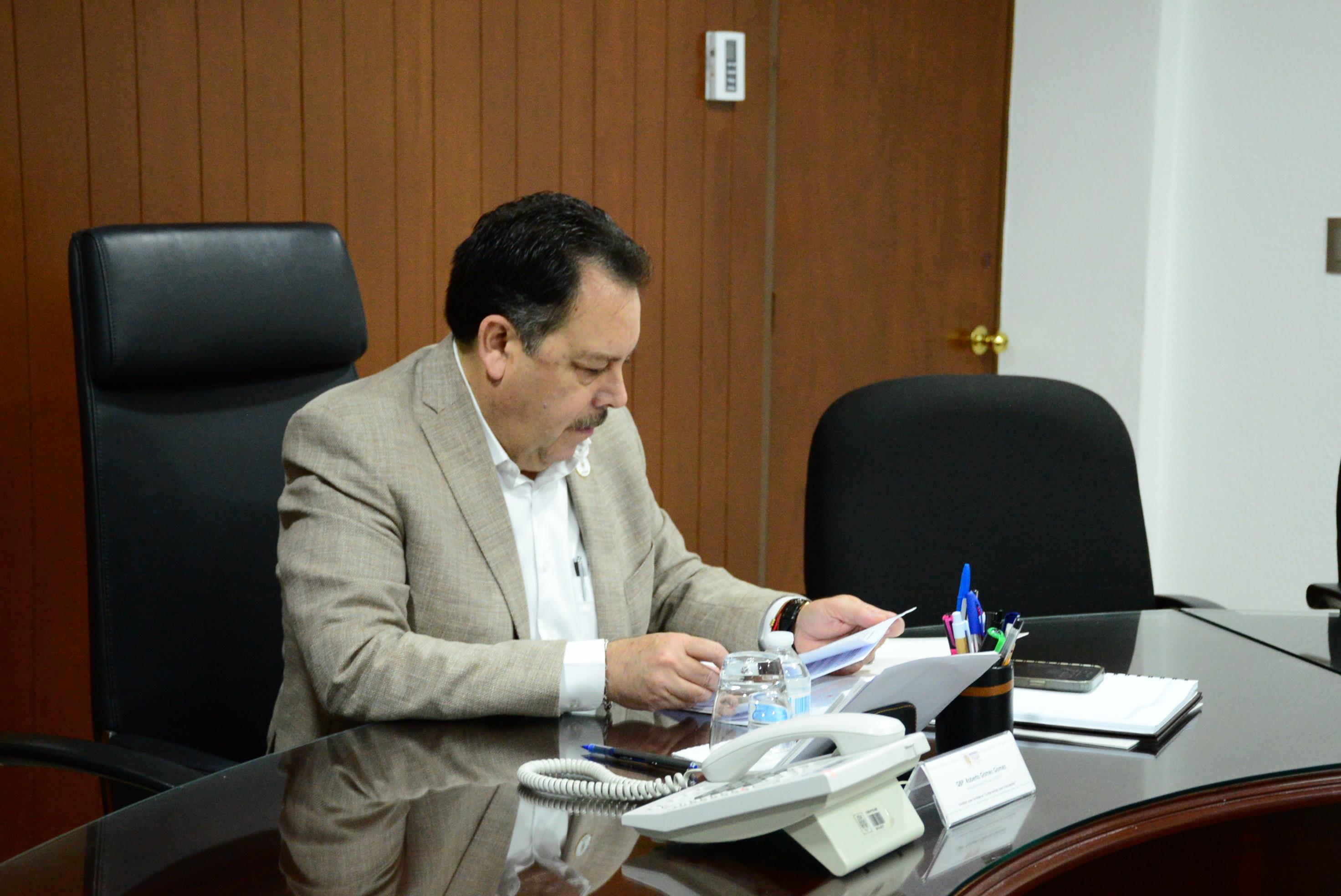 Reunión con integrantes del Comité Nacional Electoral del SNTISSSTE